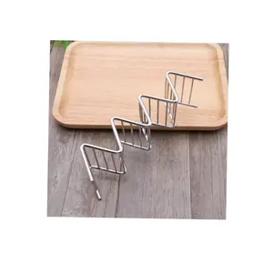 Premium Edelstahl Taco Stand Rack mit Griffen für Taco Dienstag und Partys für hand gefertigte Verwendung Hot Selling