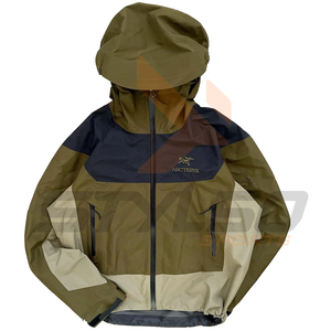 Personnaliser le style et la conception Streetwear Polyester Softshell imperméable Sports de plein air course coupe-vent veste de pluie pour hommes - Product Image 4