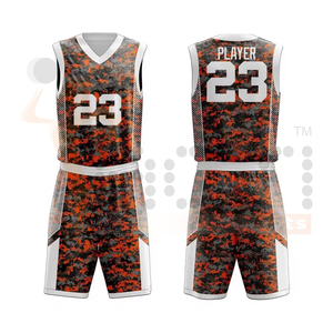 Uniforme de baloncesto de sublimación deportiva de alta calidad con logotipo personalizado | Kit de uniforme de baloncesto de hombre de nuevo estilo y diseño - Product Image 4