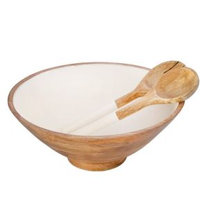 Décoratif Meilleure Vente Nouveau Design Haute Qualité Décoration Intérieure Bol De Service Avec Cuillères Sets Bol En Résine Émail - Product Image 3