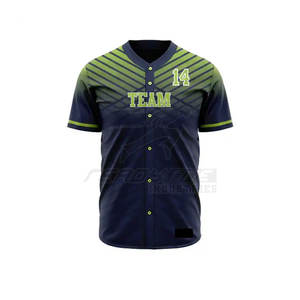 Uniforme de baseball pour hommes sur mesure de haute qualité, durable, respirant, séchage rapide, ensembles 100% polyester - Product Image 4