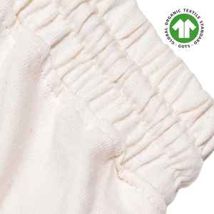 Pantalones cortos deportivos de algodón orgánico para mujer-Natural sin teñir, jersey de 5,4 oz, entrepierna de 6 pulgadas, suave, transpirable, con cintura elástica - Product Image 4