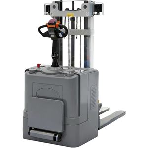 Compact Hydraulic <strong>Stacker</strong> 1-2 Ton, <strong>Electric</strong> <strong>Powered</strong>, 1-3.5m <strong>Lifting</strong> Pallet Truck - Product Image 4
