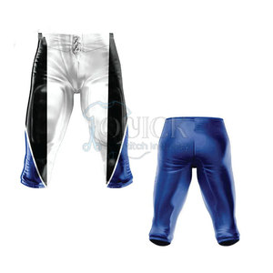 Precio al por mayor Ropa deportiva Uniforme de fútbol americano Pantalones cortos 100% Poliéster Colores personalizados Logo Secado rápido Transpirable Hecho - Product Image 6