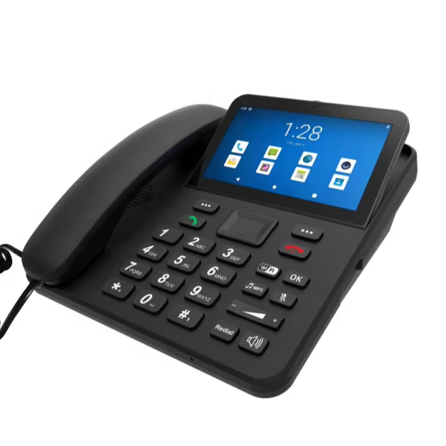 Competitive 4G LTE Android 12 Cordless Telephone 5 Inch Touch Screen Display with Camera and Big Battery