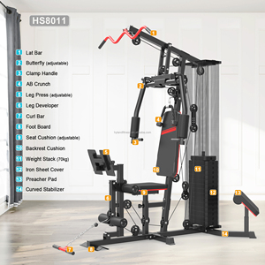 Estación de Gimnasio <span class=keywords><strong>Multifuncional</strong></span> 2026, Equipo de Gimnasio para el Hogar, Máquinas de Entrenamiento de Fuerza Multifunción para Ejercicio y Fitness <span class=keywords><strong>en</strong></span> Casa - Product Image 6