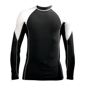 Personnalisé MMA Rash Guard Tissu Sublimation Bjj Chemise de compression à manches longues et courtes pour hommes Collants de sport ajustés Haus Industries - Product Image 6