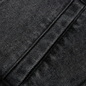 Respirant nouveauté 2025 personnalisé tendance hommes jean gilet à bas prix respirant durable couvert bouton hommes Denim gilet - Product Image 5