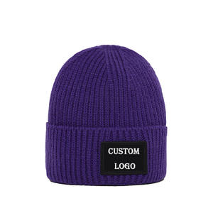 Gorro de Punto de Moda con Puño Doblado, Gorro de Invierno Cálido de Punto, Diseño Personalizable, Colores Variados, Se Aceptan Pedidos al por Mayor, MOQ Bajo, Secado Rápido - Product Image 3