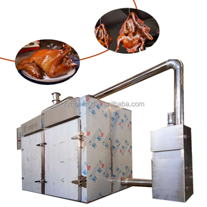 Horno automático de ahumadero de acero inoxidable 304 para pescado, carne, salchicha, pollo y más, humo caliente/frío - Product Image 1