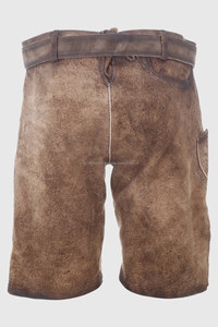 Lederhosen/trachten Bavarian กางเกง lederhosen หนังแท้สั้นสำหรับผู้ชาย2025ออกแบบได้ตามต้องการ - Product Image 6