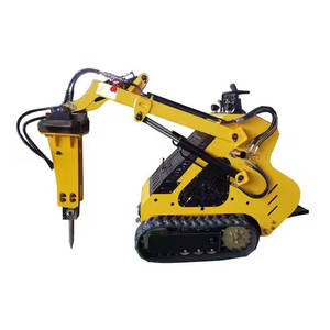 Minicargadora con capacidad de 950kg Mini motor diésel y cubo para construcción y agricultura Tipo de rueda Mejor precio - Product Image 3