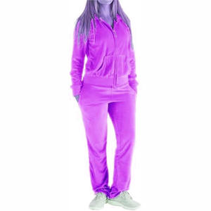 Survêtement d'hiver pour femme de qualité supérieure, coupe ajustée, à capuche, uni, impression de logo personnalisée, léger, respirant, séchage rapide - Product Image 6