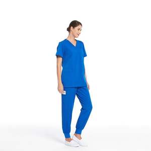 Uniforme Médico de Dos Piezas Elástico y Ecológico de la Mejor Calidad, Color Personalizado, Precio al por Mayor, Tejido Transpirable - Product Image 4