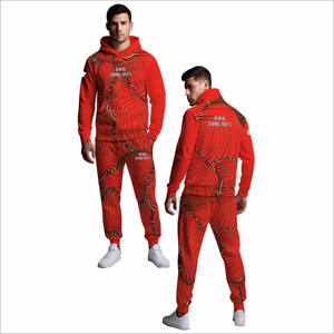 ชุดวอร์มสำหรับผู้ชายชุดวอร์มสำหรับผู้ชายขนาดพิเศษโลโก้ที่กำหนดเอง - Product Image 5