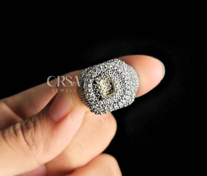 Bague avec lettre initiale D en diamant la plus demandée pour les cadeaux d'anniversaire ou de la Saint-Valentin ou les célébrations à bon prix - Product Image 5