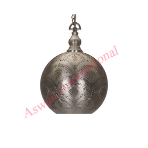 Exportateur de lustres de nuit au plafond arabe vintage de la plus haute qualité lustres au design perforé et suspension marocaine - Product Image 1