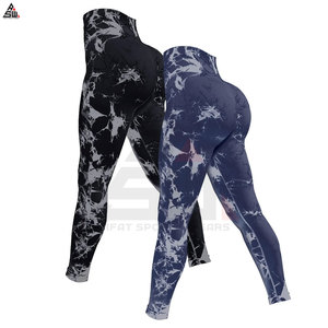 Leggings Deportivos de Cintura Alta para Mujer, Diseño Nuevo, Invierno, Estampado, para Entrenamiento Físico, Coloridos, Personalizados, Impresión Digital de Alta Calidad - Product Image 2
