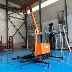 رافعة كهربائية صغيرة متنقلة للاستخدام الداخلي والخارجي ، رافعة أرضية 1 طن 2 طن ، رافعة دوارة درجة ، رافعة متحركة - Product Image 6