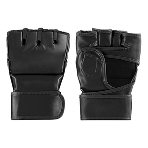 Vente en gros MMA Sparring Gants de boxe en cuir de vachette Demi-doigt Produit fiable Top Tendance Gant et mitaines de grappin MMA - Product Image 1