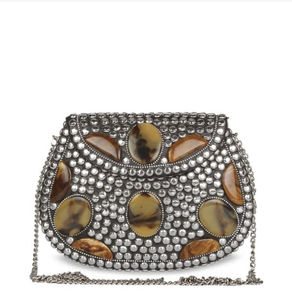 Bolso de Mano Clásico de Oxford Hecho a Mano con Diseño de Mosaico de Alta Calidad para Mujer, Regalos de Agradecimiento a Precio de Mayoreo desde India - Product Image 5