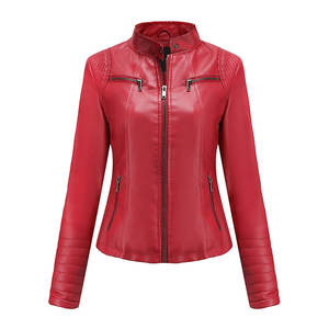 Veste en cuir pour femme printemps automne mince veste en cuir véritable courte mode veste pour femme manteau 2026 - Product Image 4
