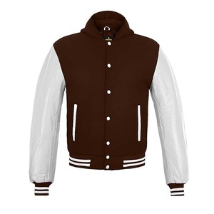 Blouson aviateur d'hiver personnalisé de haute qualité équipe Letterman à la mode pour hommes veste universitaire d'hiver - Product Image 6