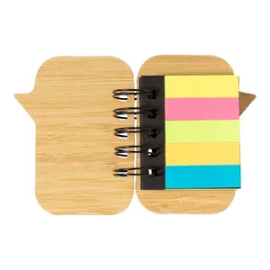 Maeng Bamboo Eco-Friendly Adhesive <b>Memo</b> <b>Pads</b> Eco-Sustainable and Green Household Gadget - Product Image 2