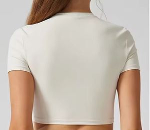 Mode vêtements de rue tricoté Slim Fit Body Shaper personnalisé bouffée imprime été femmes t-shirts - Product Image 3