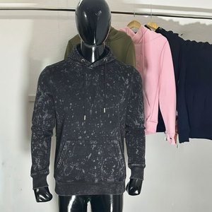 Vente chaude, sweat-shirt à capuche en coton lourd, streetwear, délavé, lavage à la pierre, fabricant, surdimensionné, délavé à l'acide, sweat-shirt personnalisé pour hommes - Product Image 1