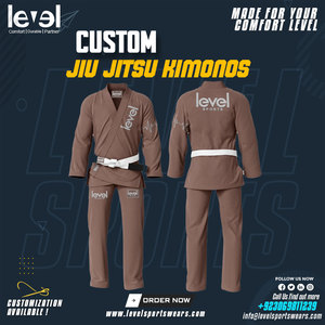 2025 Bjj Karate Gi Jiu Jitsu Gi Kimono Jiu Jitsu Uniforms Men Suit Kimono Uniform Jiu Jitsu 2025 Wholesale Arts Uniform - Product Image 3