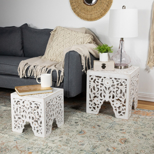 Mesa decorativa de granja para el hogar, mesa de centro de nuevo diseño hecha de madera, compra de fabricante indio - Product Image 6