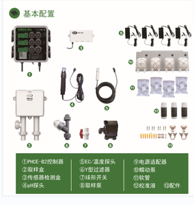 ตัวควบคุมดิจิตอล PHEC-B2 จากโรงงานโดยตรง จัดการระดับ pH และ EC รวมถึงสารอาหารสำหรับระบบไฮโดรโปนิกส์ ตัวควบคุมปุ๋ย - Product Image 3