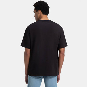 Camiseta Oversize de Cuello Redondo de Mezcla de Algodón Super Peinado con Tratamiento Stay Fresh, Manga Corta, Jersey de Algodón - Product Image 3