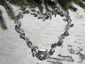 Portavelas de metal con forma de corazón, soporte colgante para bodas y decoración navideña, otros candelabros, linternas y tarros de velas - Product Image 2