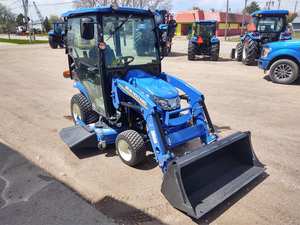 Used New Hollandd Workmaster 25S Mini <b>Tractors</b> For Sale - Product Image 5