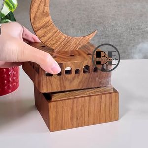 ชุดธูปไม้บาคเกอร์2025ของขวัญรอมฎอนออกแบบได้ตามต้องการกลิ่นหอมสำหรับบ้านและสำนักงาน - Product Image 3