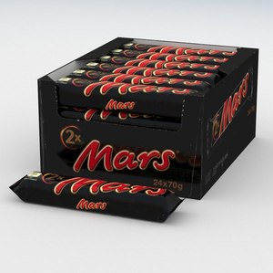Fun Size Pack Mars Bite-Sized Chocolate <b>Bars</b> with Caramel & <b>Nougat</b>, 10 x 20g - Product Image 1