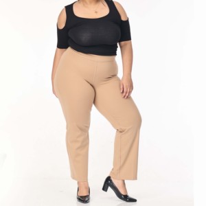 Pantalon d'été pour femmes Pantalon taille haute à jambes larges Pantalon décontracté empilé Legging Pantalon de survêtement Street Style pour dames - Product Image 4