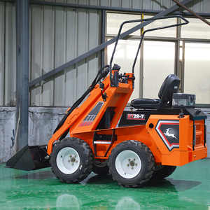 CE EPAユーロ5ミニスキッドステアポンプ<span class=keywords><strong>2</strong></span>トンローダースノーブロワー家庭用INFRONT 4x4トレンチャースキッドステア1年 - Product Image 4