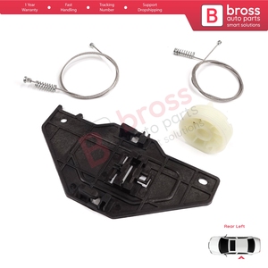 ชุดซ่อมมอเตอร์กระจกไฟฟ้าหลังซ้าย รุ่น BWR5483 สำหรับ C4 Picasso MK1 UD Grand UA ปี 2006-2013 MPV 9223E0 - Product Image 5