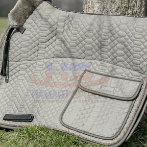 Nuevas almohadillas cuadradas acolchadas para SILLÍN de doma hechas de algodón para montar a caballo, almohadillas para SILLÍN en inglés, muestra gratis - Product Image 3