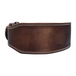 Leather Wrap-Around Weightlifting <b>Belt</b> with Lumbar <b>Support</b> and <b>Back</b> <b>Support</b> Durable and Breathable <b>for</b> Adult Gym Training - Product Image 1