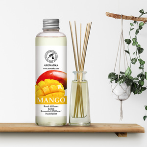 Aromatika Exotic Mango Aroma <b>Diffuser</b> Refill Liquid 200ml Long Lasting <b>Room</b> Fragrance Reed <b>Diffuser</b> Oil - Product Image 4