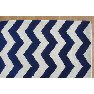 Alfombra de Lana Azul Mágica Más Vendida en 2025, Moderna, Antideslizante, Ecológica y Lavable - Product Image 1