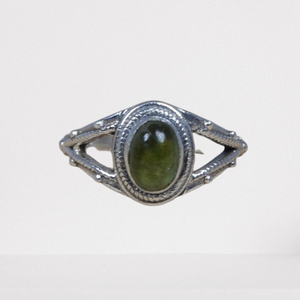 925 plata esterlina turmalina mujeres enero anillo de piedras preciosas hecho a mano joyería regalo para Navidad boda regalo para piedra natal - Product Image 1