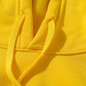 Sweat à capuche en molleton de coton grande taille de haute qualité pour homme, avec logo personnalisé, style streetwear uni, col à capuche, teinture unie, coupe-vent pour l'hiver - Product Image 3