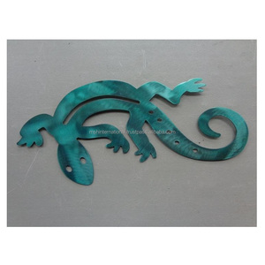 Vente en gros Décoration murale personnalisée pour cour intérieure et extérieure Série animale Design Arts muraux en métal Arts muraux en métal - Product Image 6