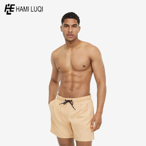 Venta al por mayor de algodón spandex personalizado suave transpirable de secado rápido hombres verano Playa nadar pantalones cortos casual gimnasio entrenamiento pantalones cortos playa - Product Image 2