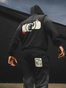 2025 Fabricación de logotipo personalizado Profesional Nuevo estilo Calidad Premium Hombres Oversize Puff Print Hoodie - Product Image 3